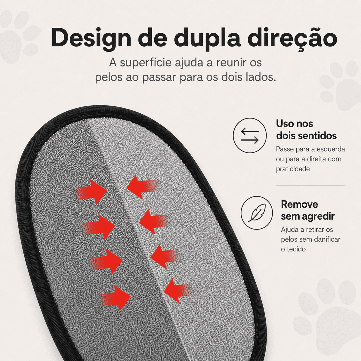 Luva Removedora de Pelos