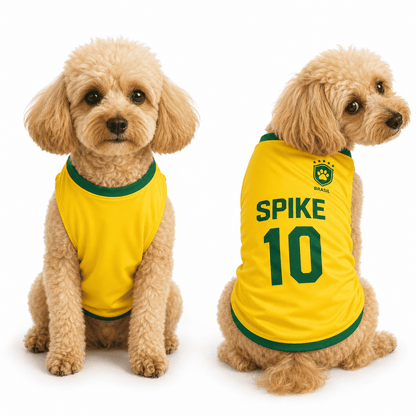 Roupinha Pet Seleção Brasilieira Oficial