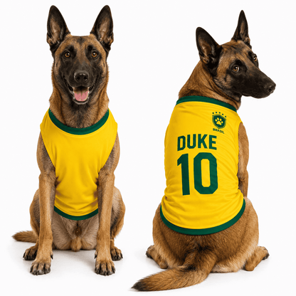 Roupinha Pet Seleção Brasilieira Oficial