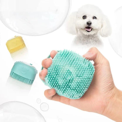 Luva de Massagem e Banho para Cães e Gatos