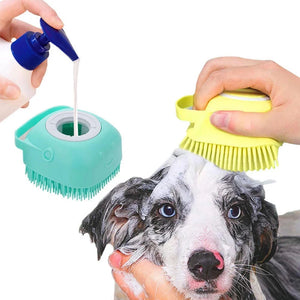 Luva de Massagem e Banho para Cães e Gatos